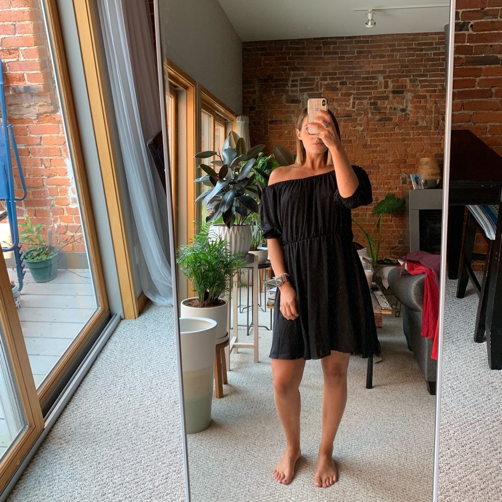 Amanda uprichard Off The Shoulder Dress Sz Medium